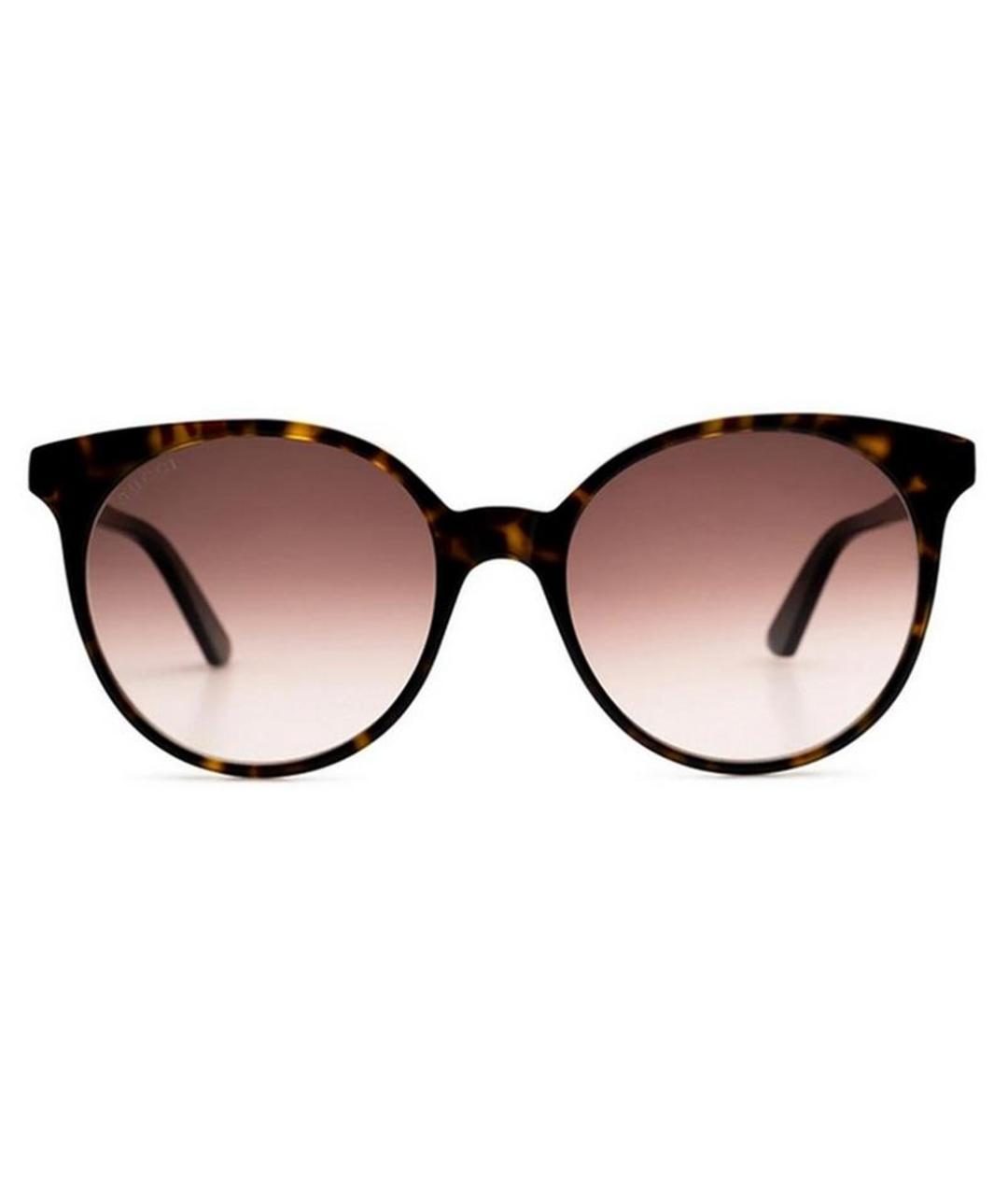 GUCCI Коричневые солнцезащитные очки, фото 2