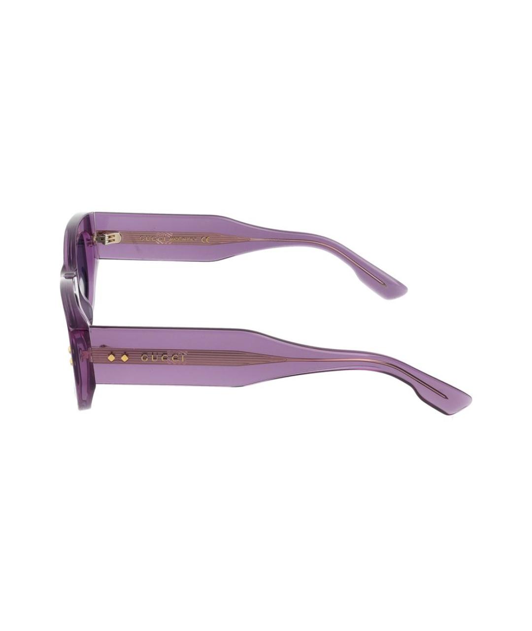 GUCCI Фиолетовые солнцезащитные очки, фото 3
