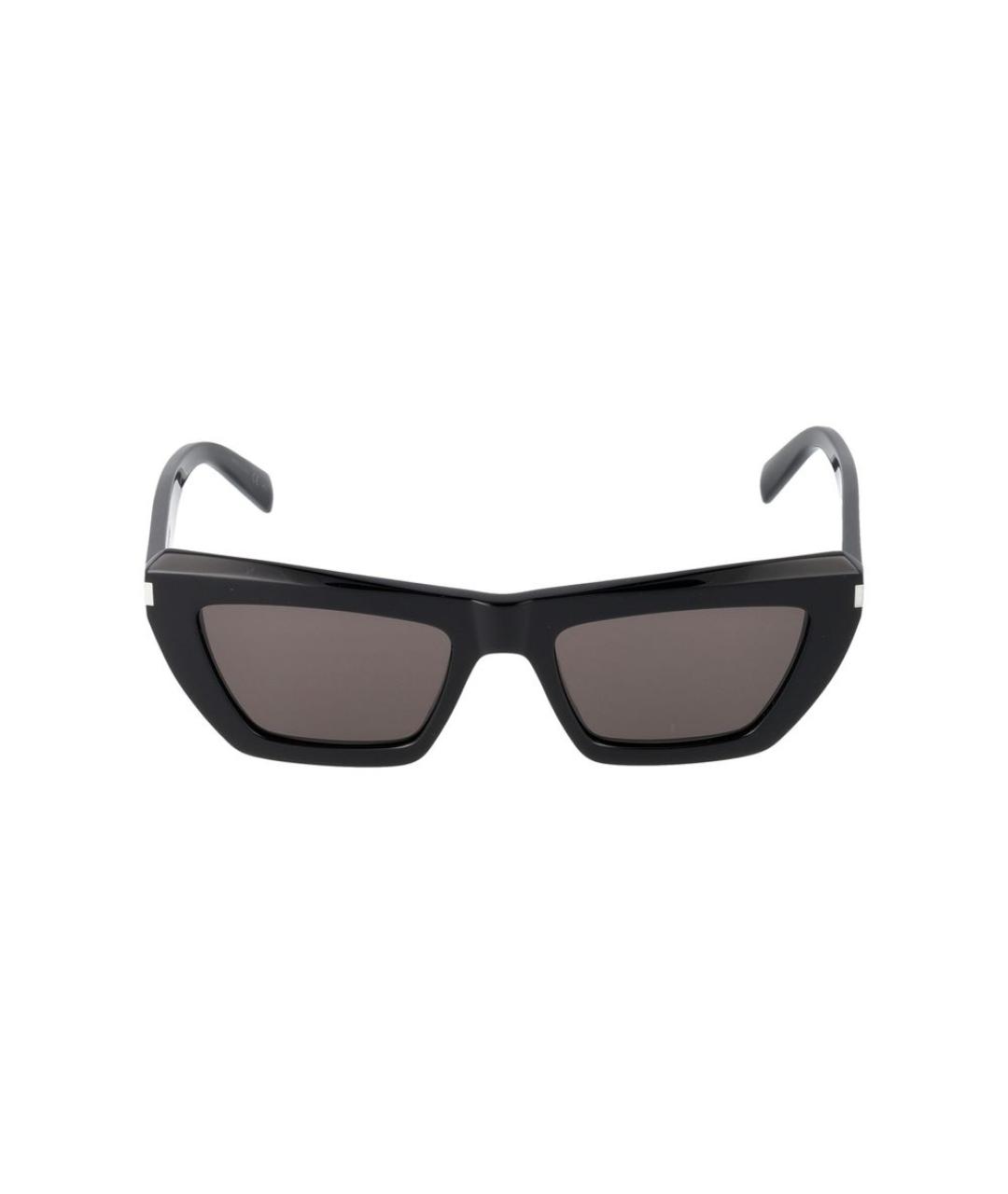 SAINT LAURENT Черные солнцезащитные очки, фото 2