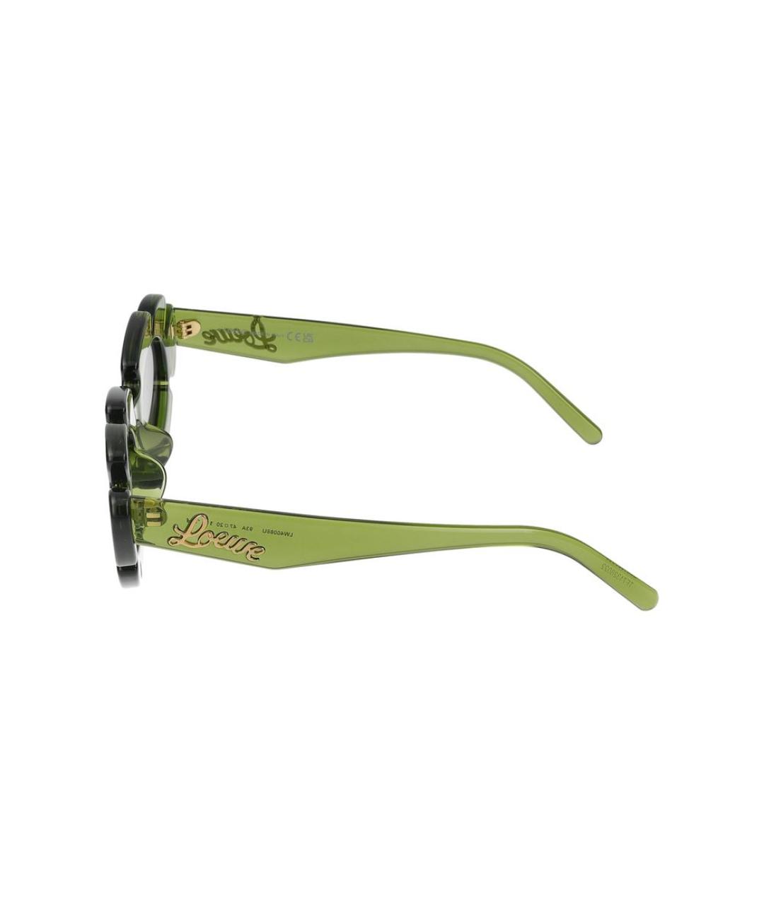 LOEWE Зеленые солнцезащитные очки, фото 3