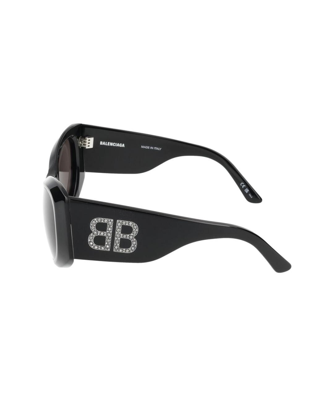 BALENCIAGA Черные солнцезащитные очки, фото 3