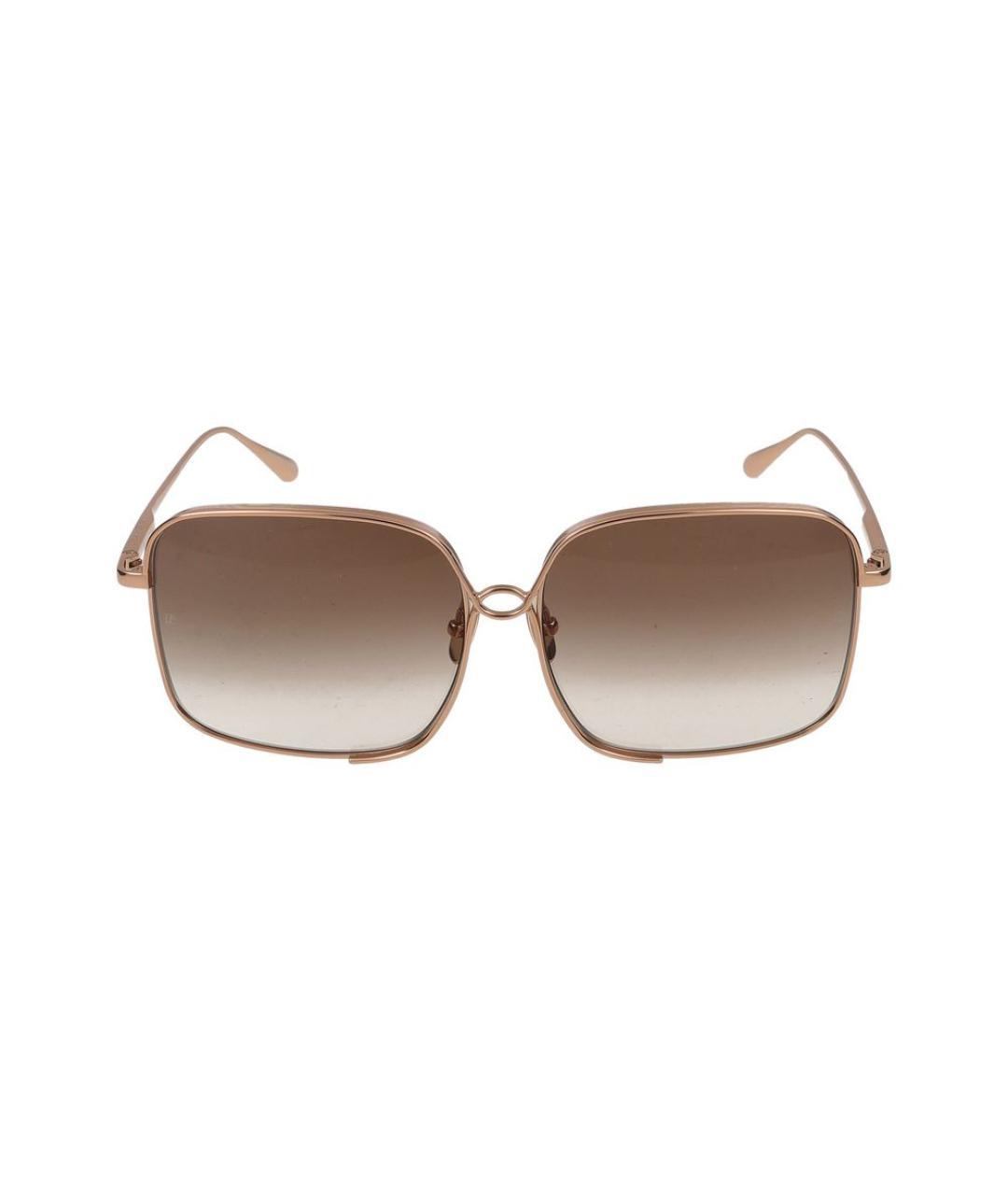 LINDA FARROW Розовые солнцезащитные очки, фото 2