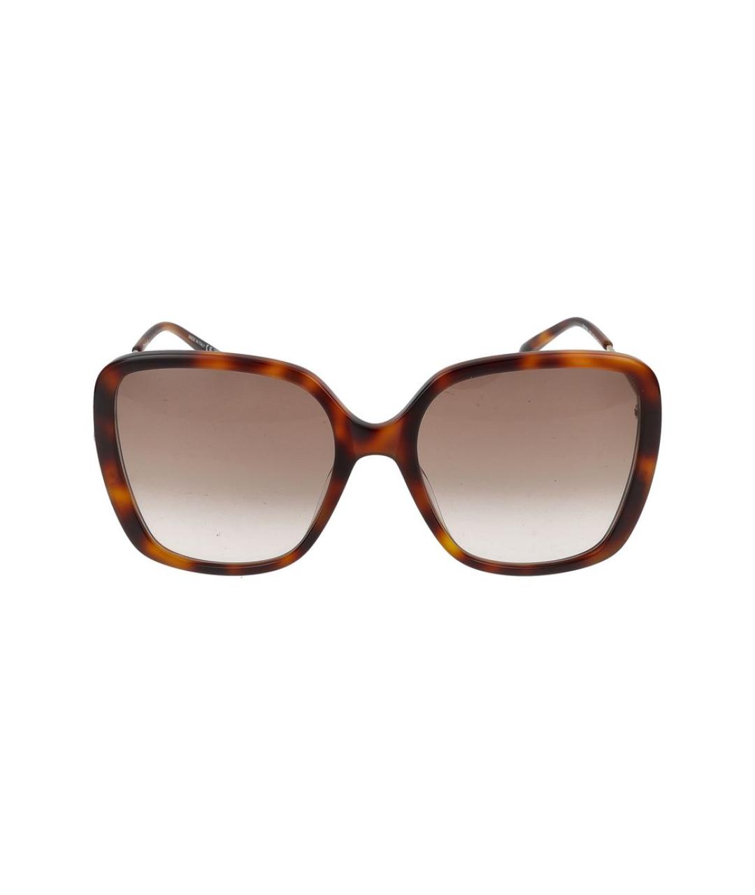 CHLOE Коричневые солнцезащитные очки, фото 2