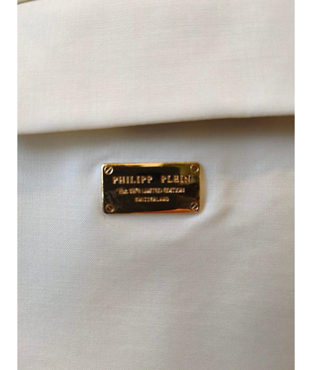 PHILIPP PLEIN Белый шерстяной жакет/пиджак, фото 6