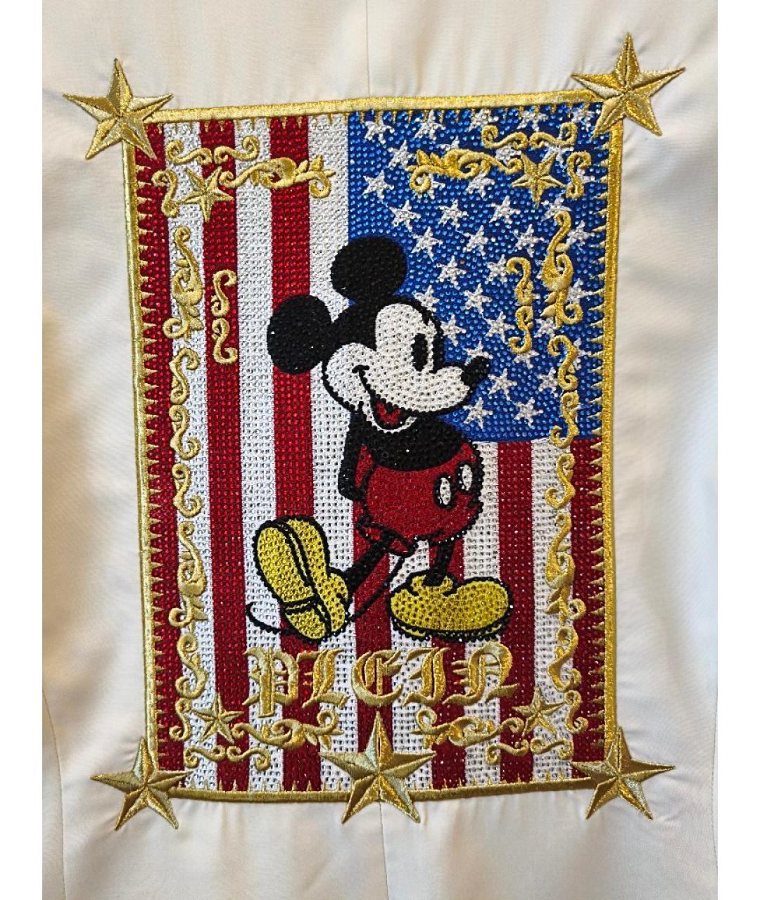 PHILIPP PLEIN Белый шерстяной жакет/пиджак, фото 7