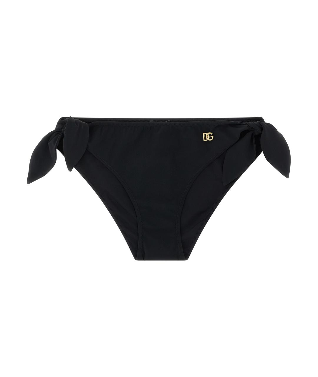 DOLCE&GABBANA Черный полиамидовый купальник, фото 1