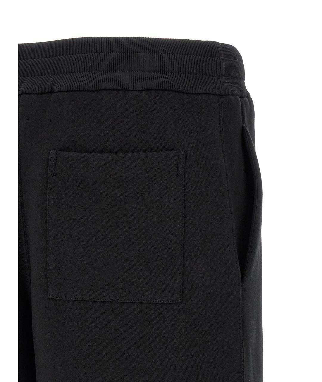 JIL SANDER Черные хлопковые шорты, фото 4