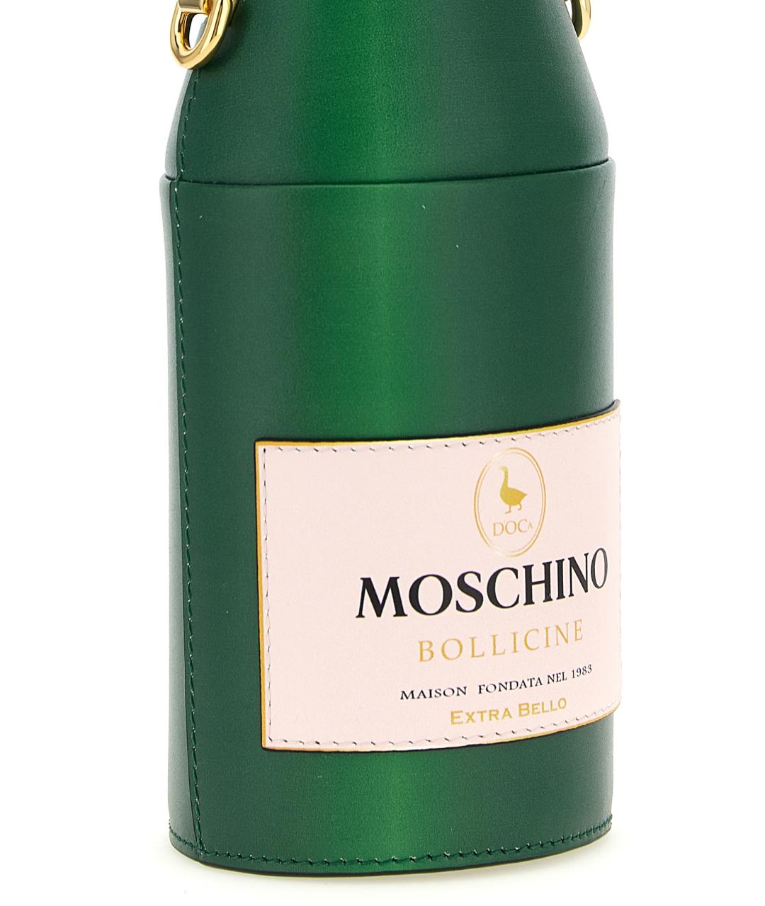 MOSCHINO Мульти кожаная сумка через плечо, фото 3