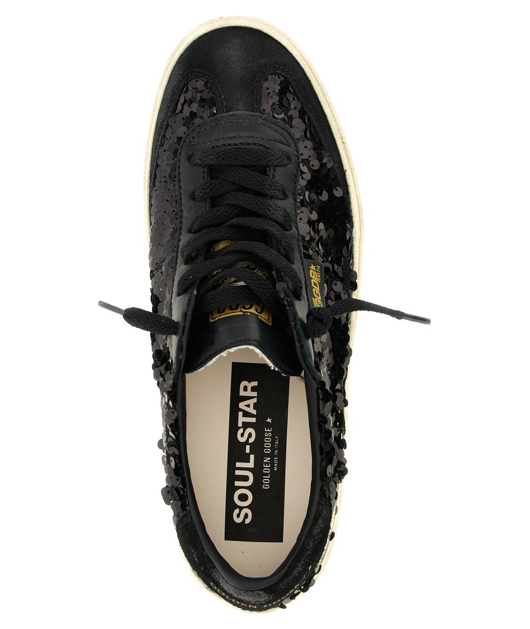 GOLDEN GOOSE DELUXE BRAND Черные кеды, фото 4