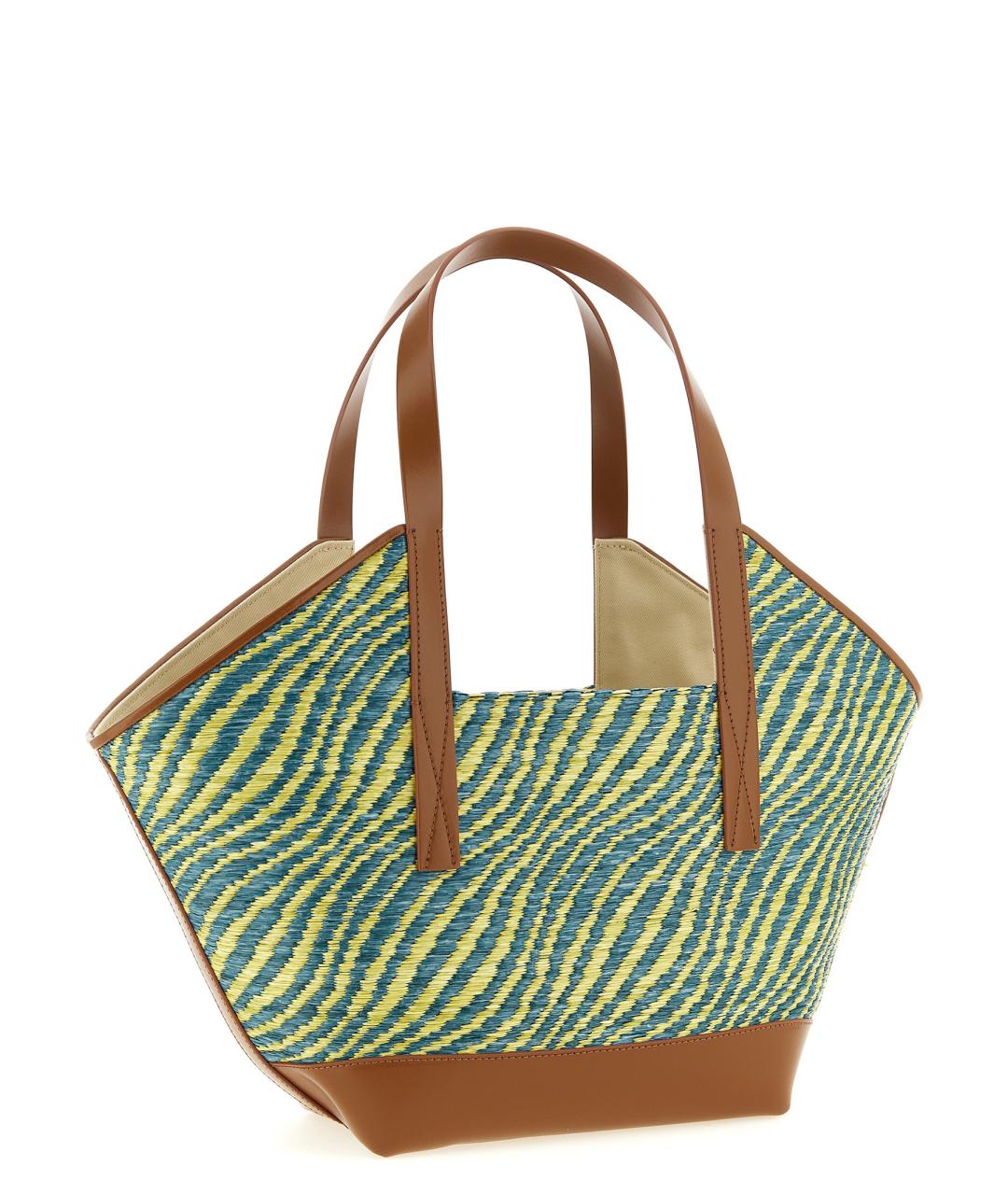 MARNI Зеленая сумка тоут, фото 2