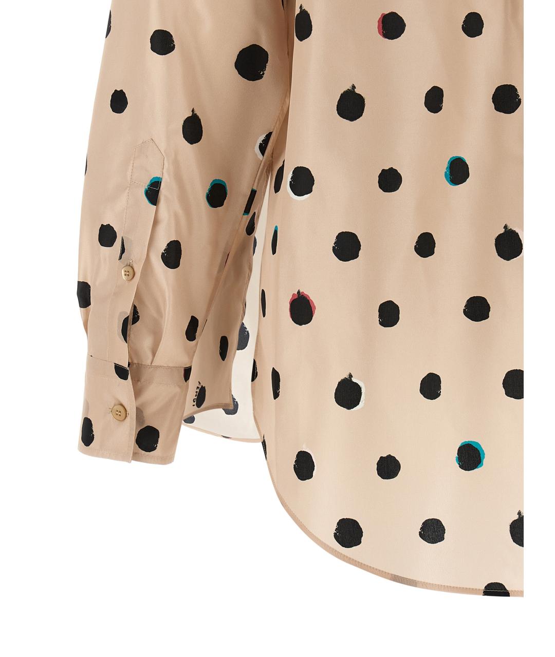 FENDI Розовая шелковая блузы, фото 4