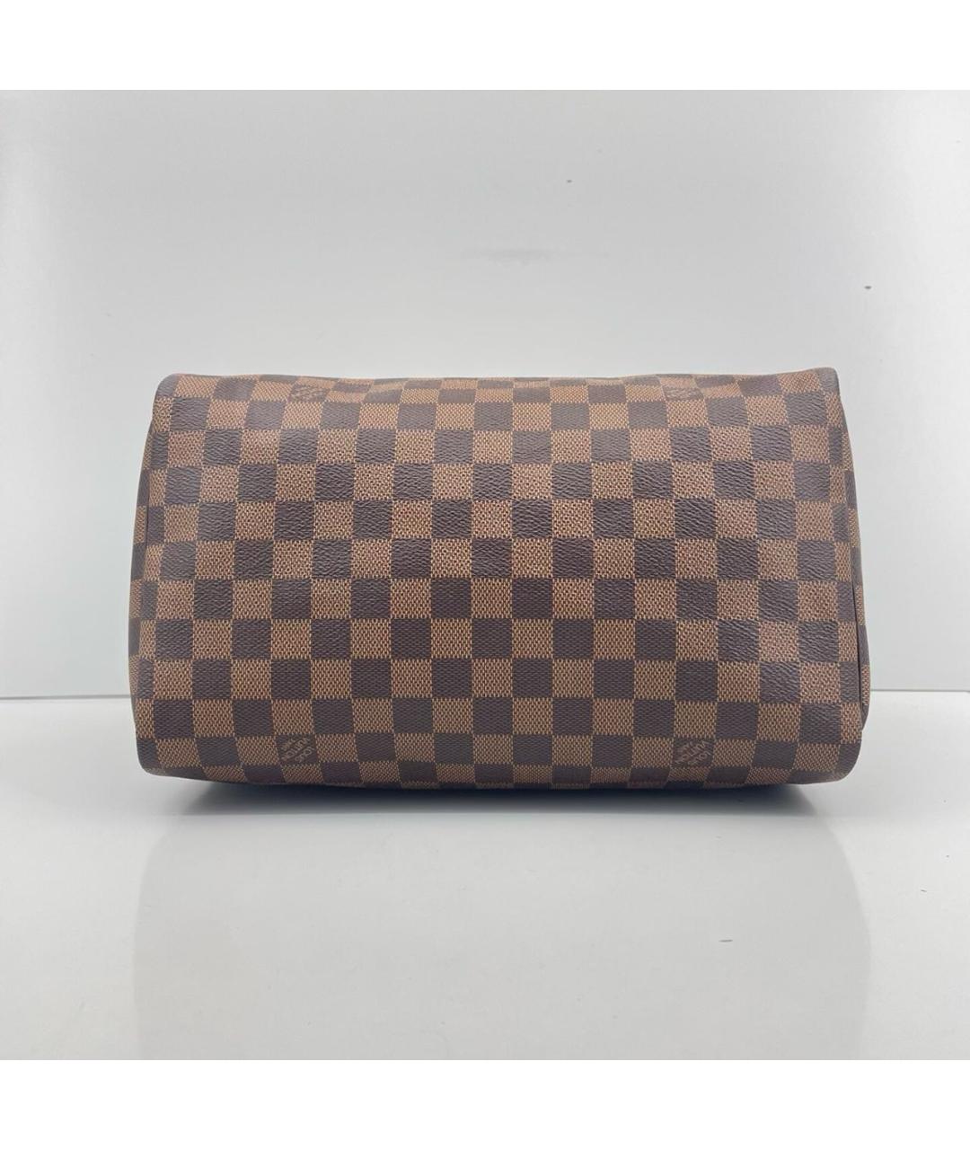 LOUIS VUITTON Коричневая сумка с короткими ручками, фото 5