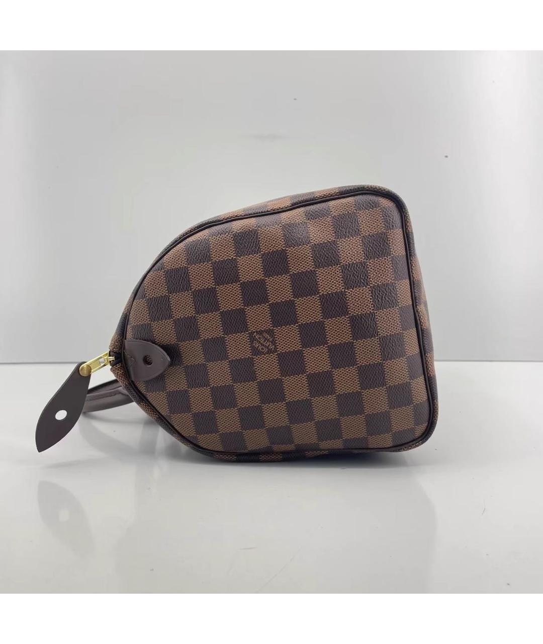 LOUIS VUITTON Коричневая сумка с короткими ручками, фото 3