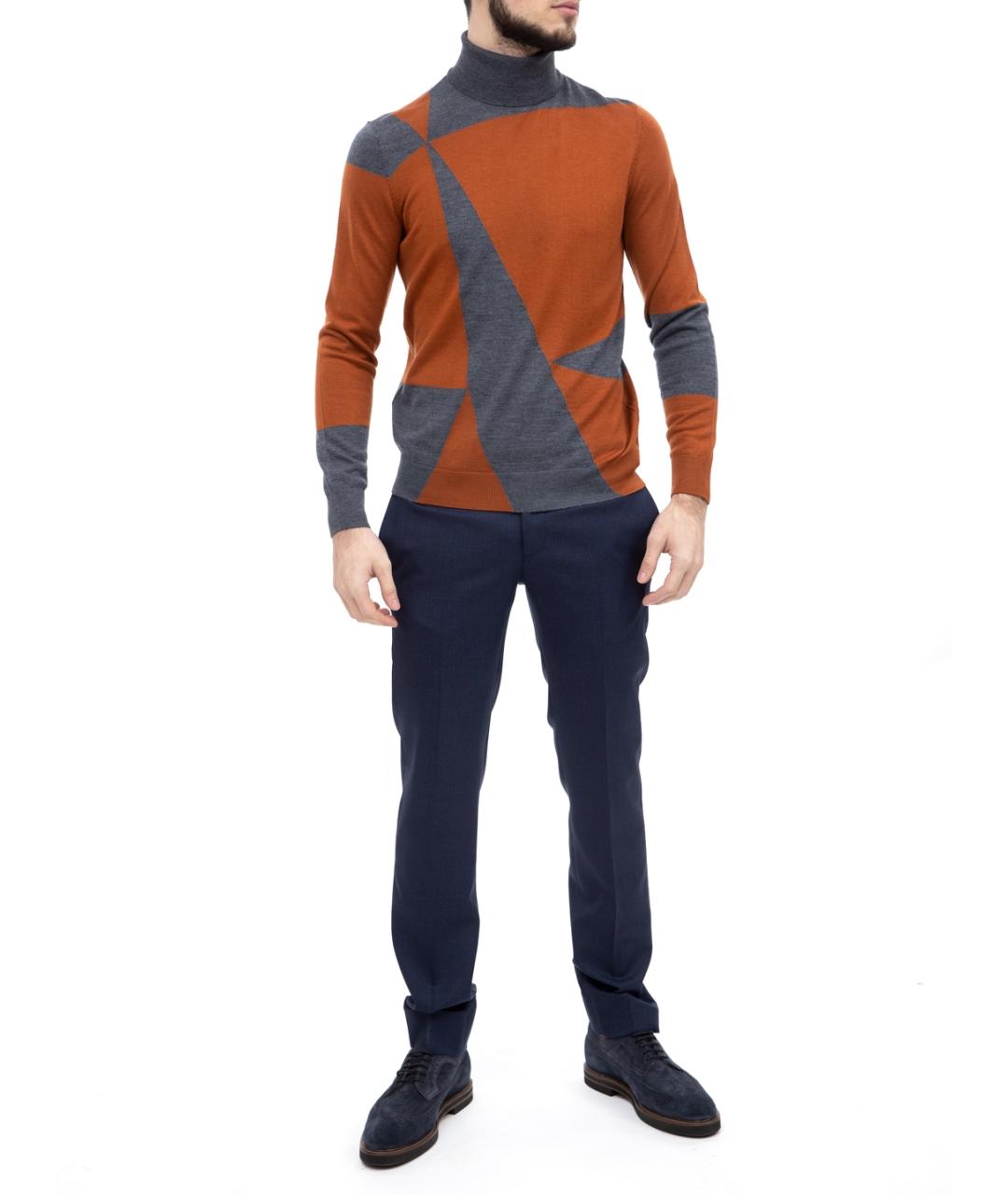 EMPORIO ARMANI Мульти шерстяная водолазка, фото 2