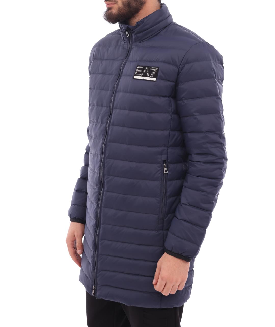 EA7 Синий пуховик, фото 3