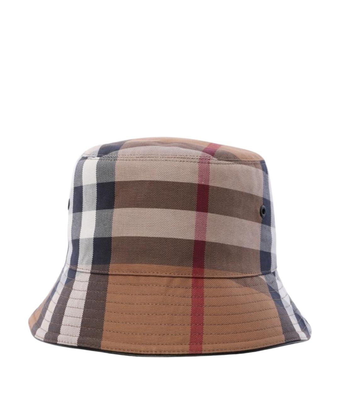 BURBERRY Бежевая хлопковая кепка/бейсболка, фото 1