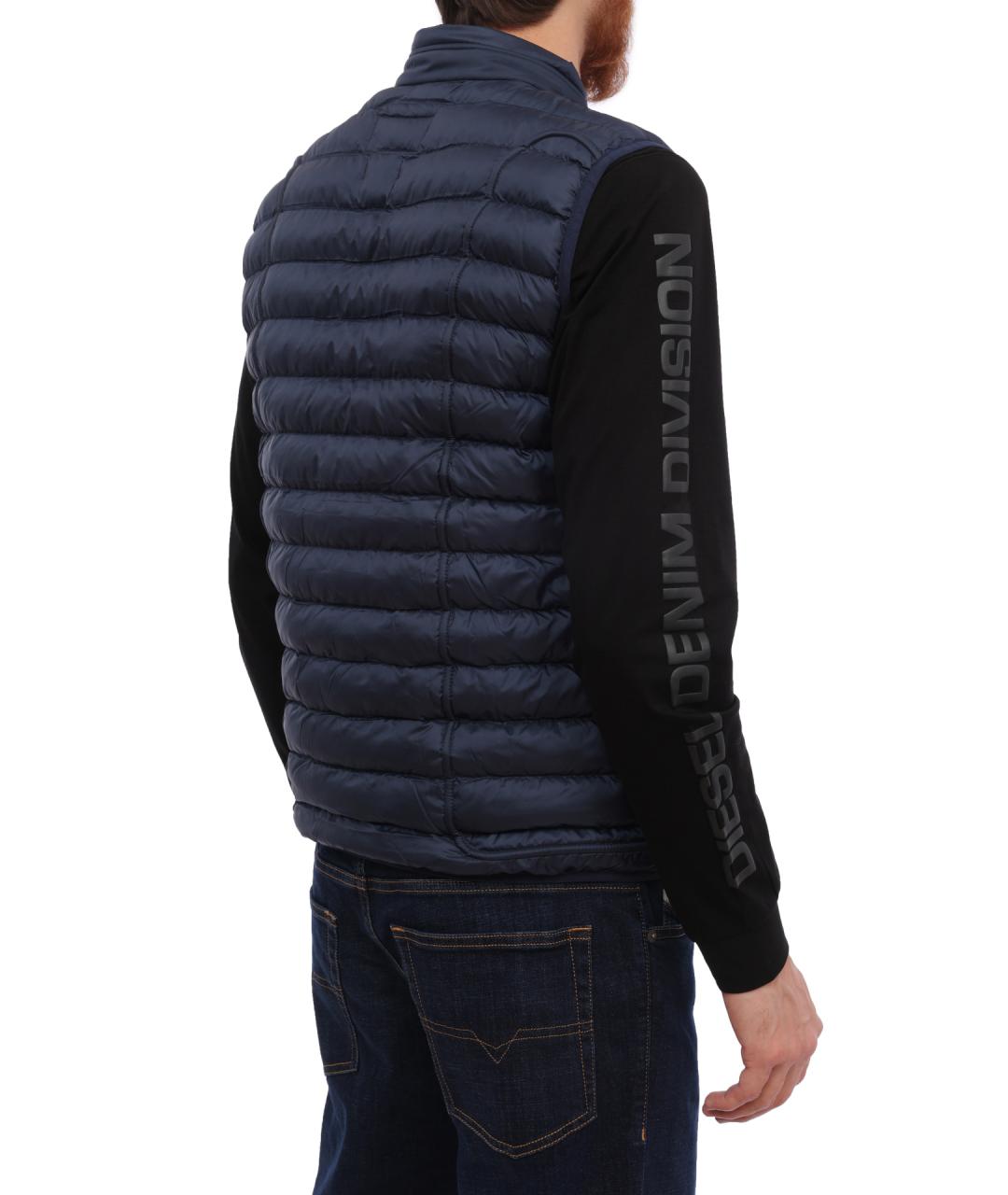 DIESEL Синяя полиамидовая куртка, фото 5