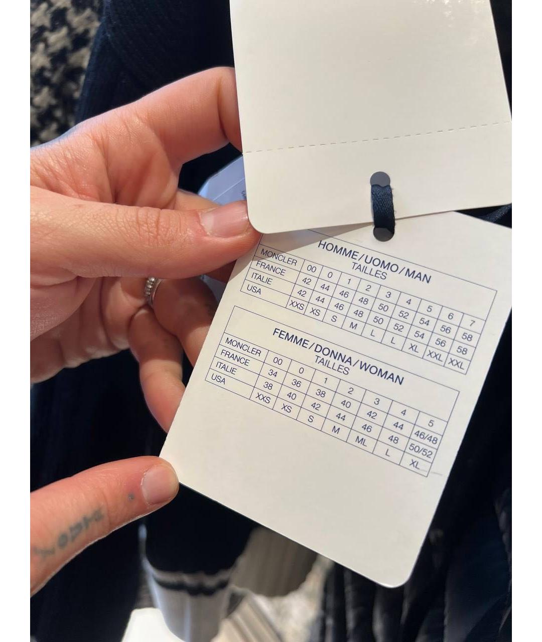 MONCLER Золотой полиамидовый пуховик, фото 3