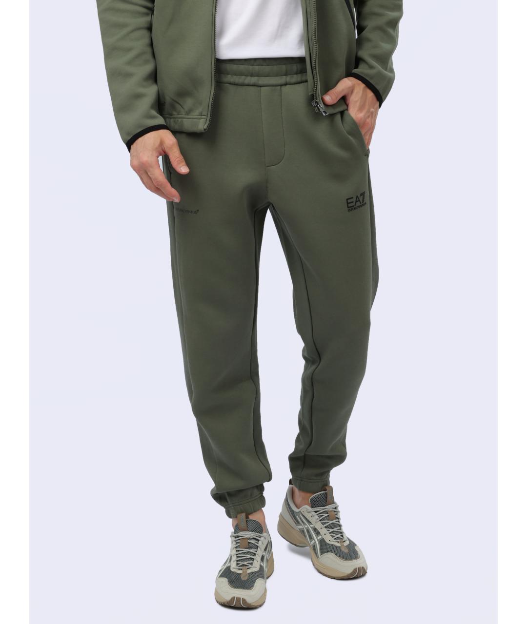 EA7 Хаки повседневный костюм, фото 5
