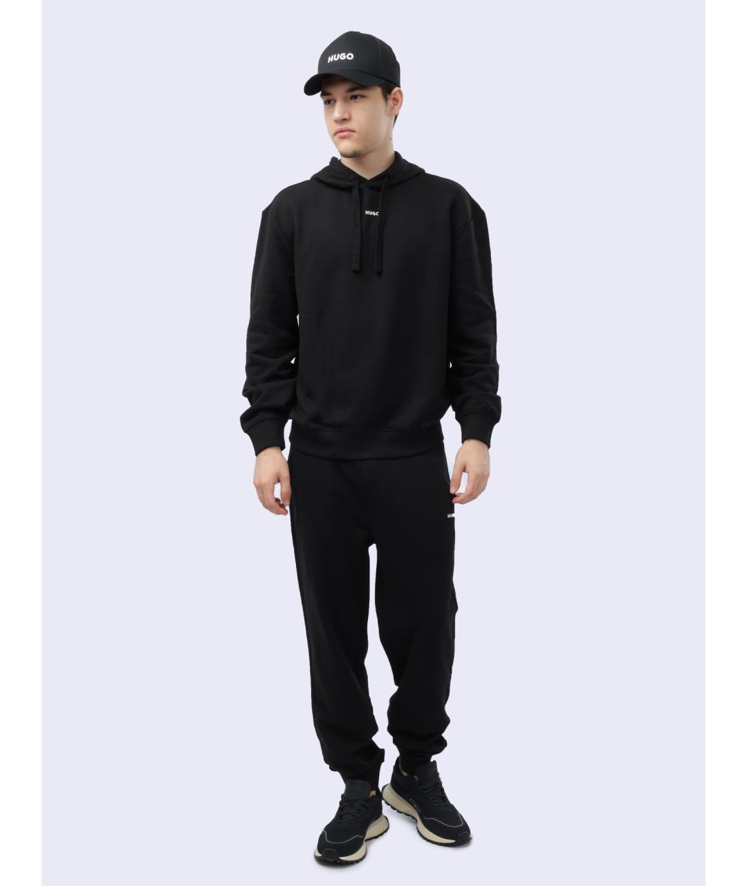 HUGO Черный повседневный костюм, фото 9