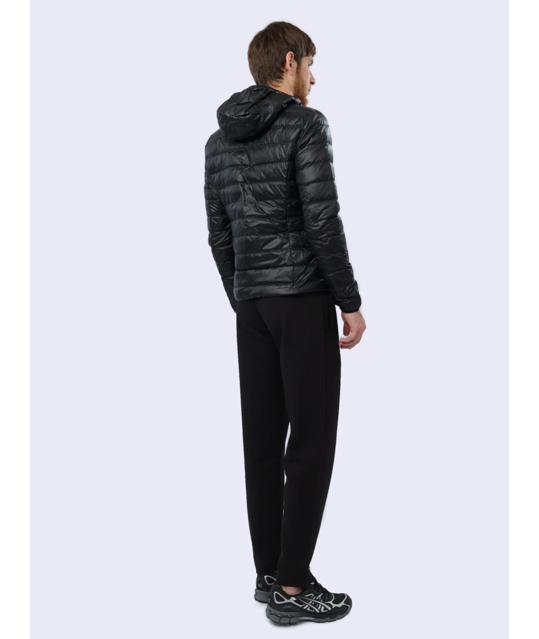 EA7 Черная куртка, фото 6