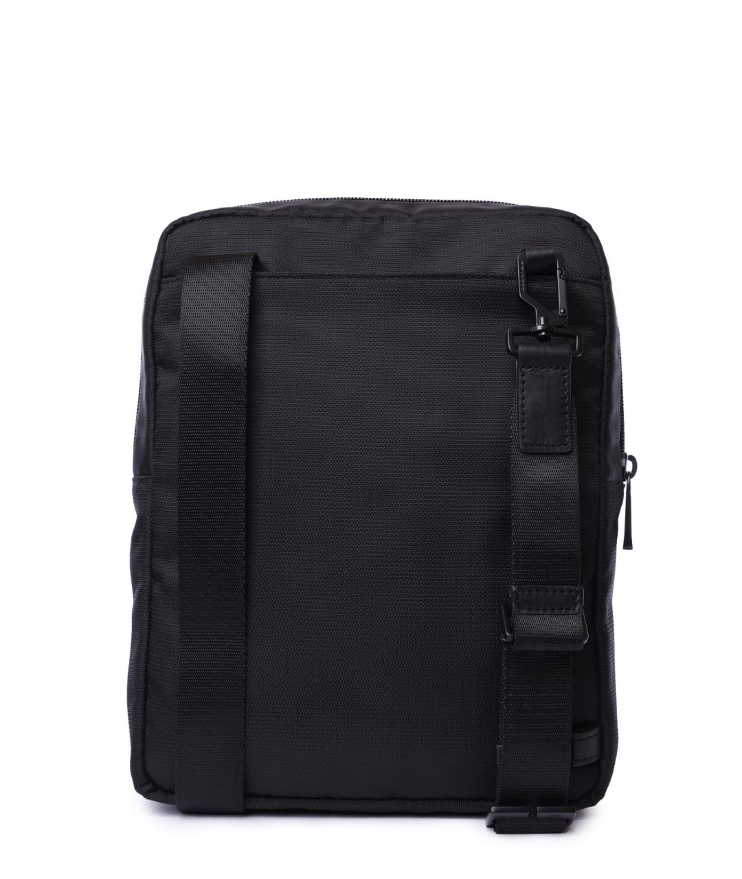 PIQUADRO Черная сумка на плечо, фото 4