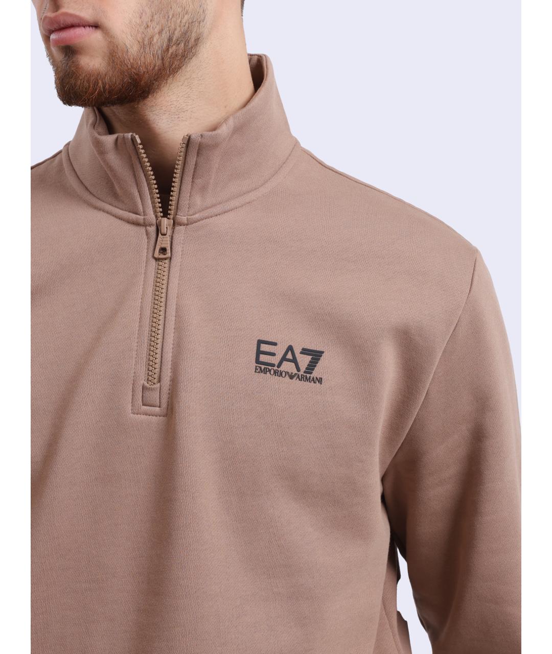 EA7 Бежевый джемпер / свитер, фото 4