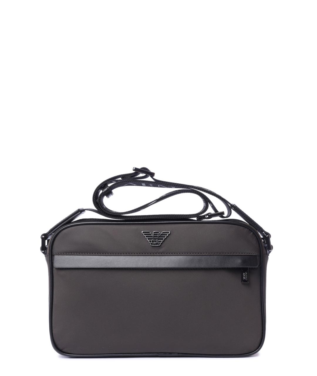 EMPORIO ARMANI Серая сумка на плечо, фото 1