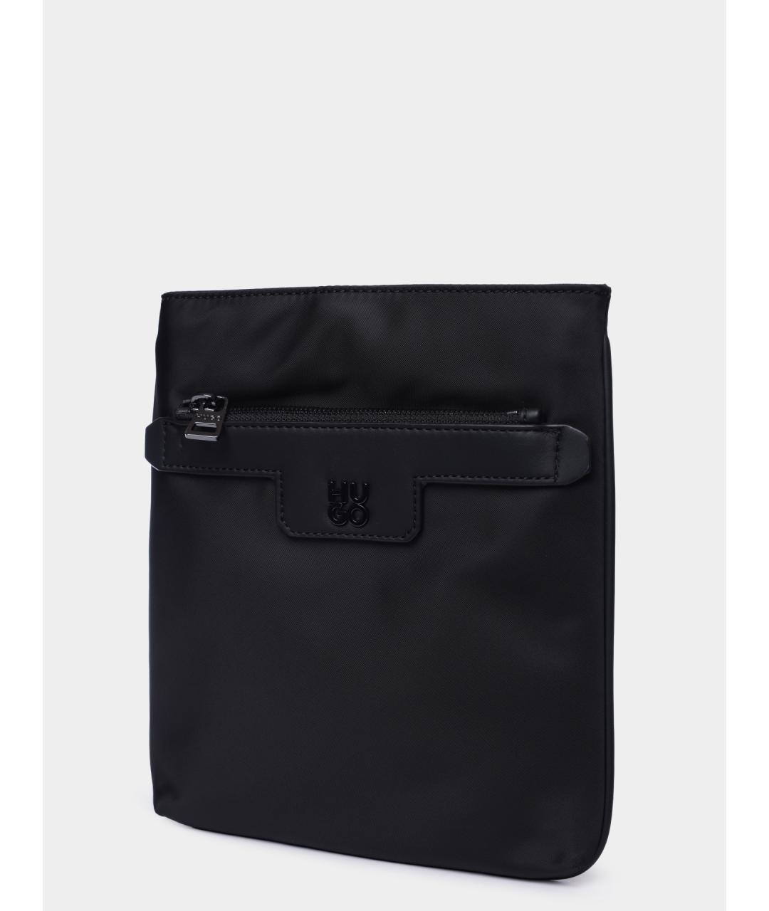 HUGO Черная сумка на плечо, фото 2