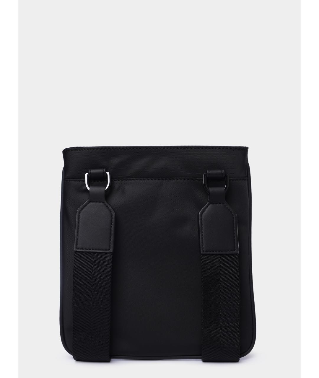 HUGO Черная сумка на плечо, фото 4