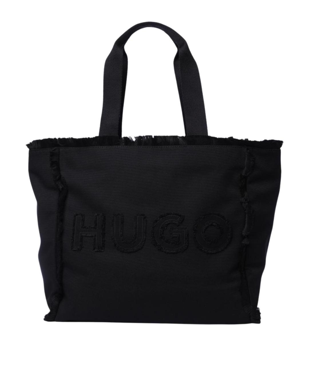 HUGO Черная сумка тоут, фото 1