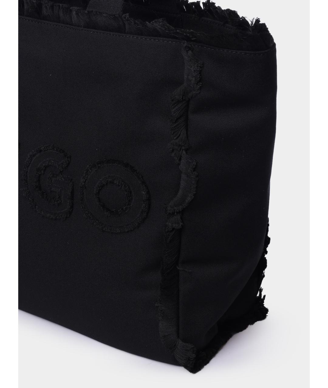 HUGO Черная сумка тоут, фото 3