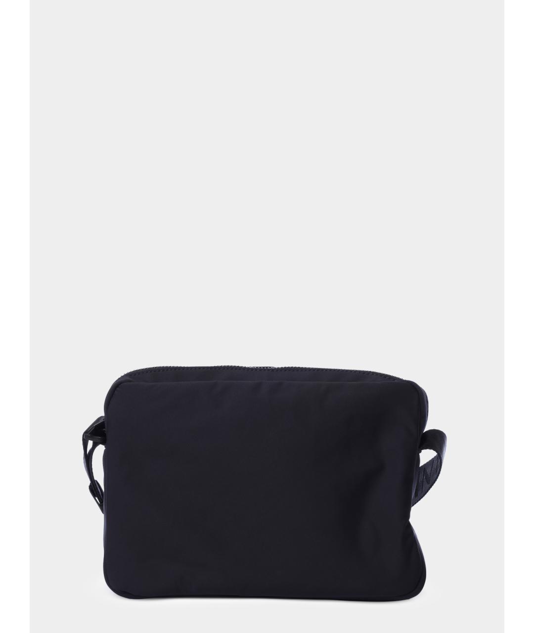 ARMANI EXCHANGE Черная тканевая сумка на плечо, фото 5