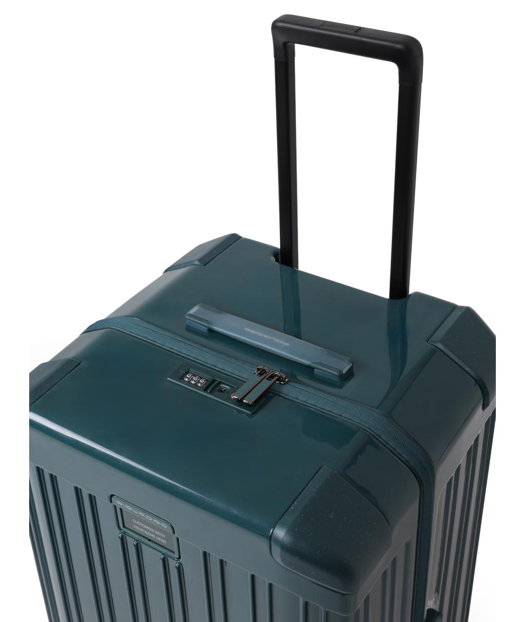 PIQUADRO Зеленый чемодан, фото 3