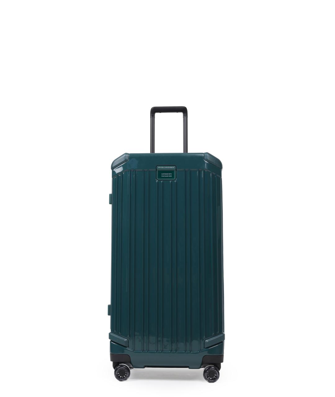 PIQUADRO Зеленый чемодан, фото 1