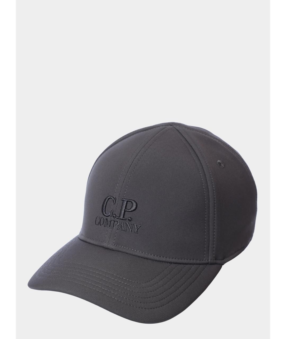 CP COMPANY Серая синтетическая кепка/бейсболка, фото 5