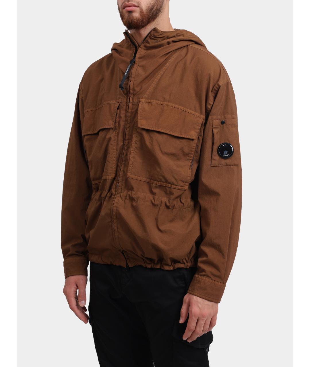 CP COMPANY Коричневая куртка, фото 3