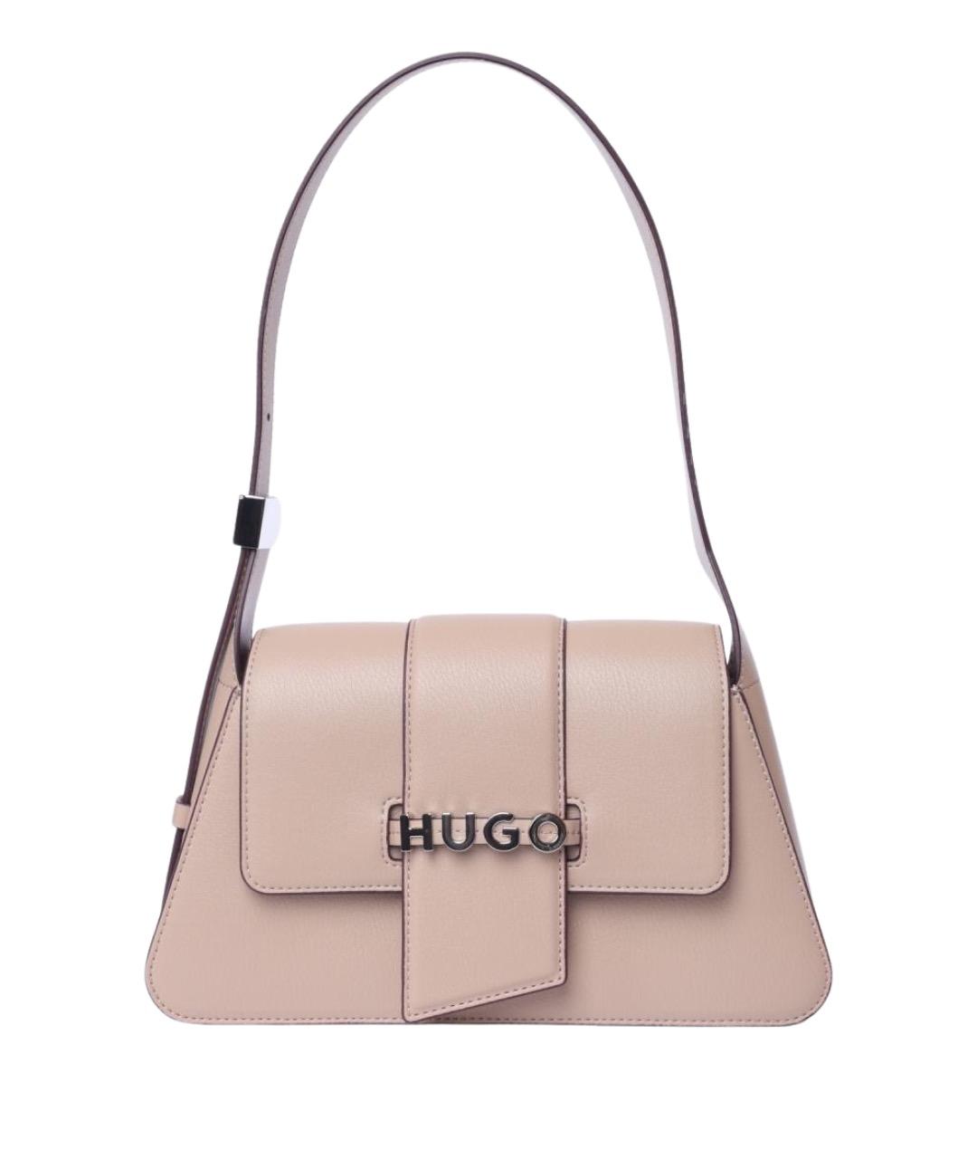 HUGO Бежевая сумка через плечо, фото 1