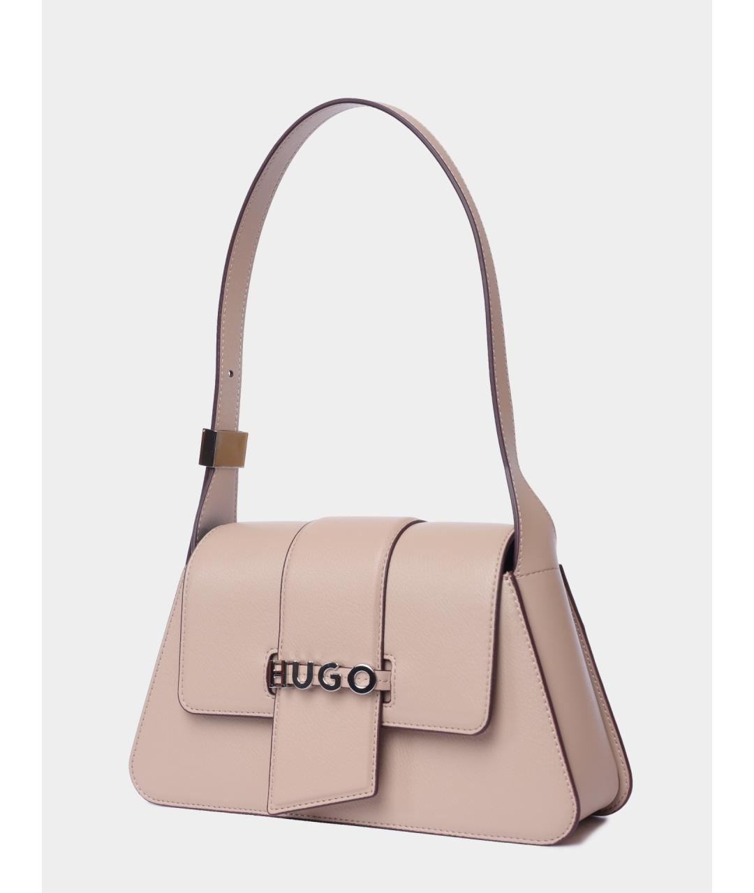 HUGO Бежевая сумка через плечо, фото 2