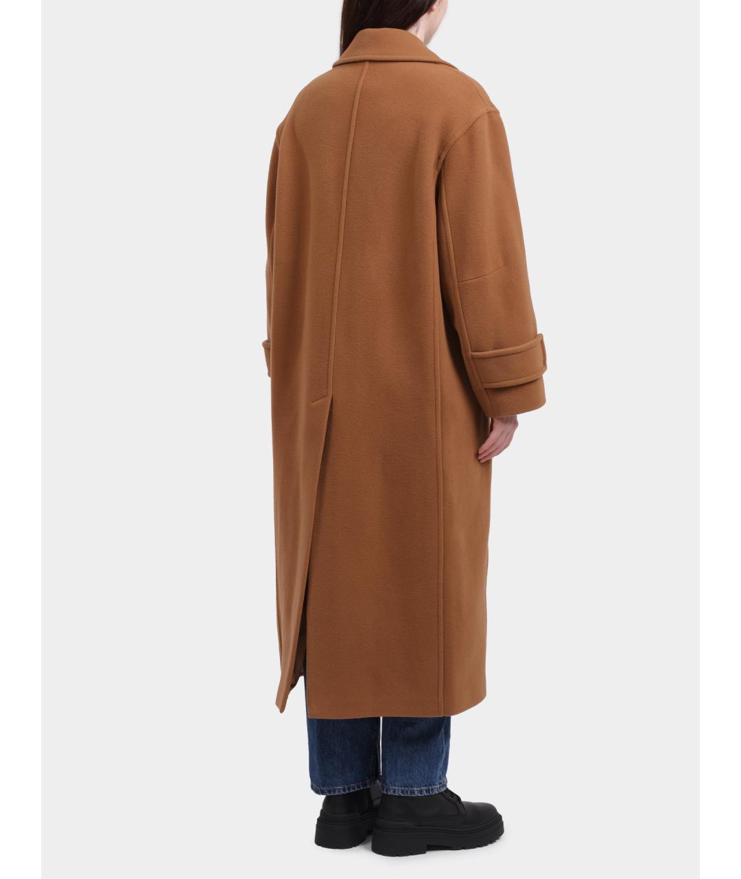 PINKO Коричневое пальто, фото 4