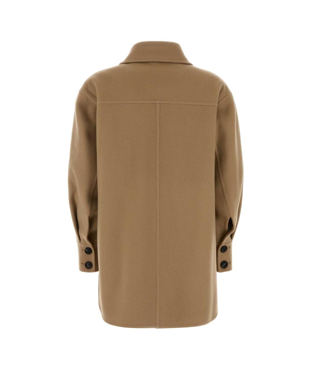 AFTERCOAT Бежевая шерстяная куртка, фото 2