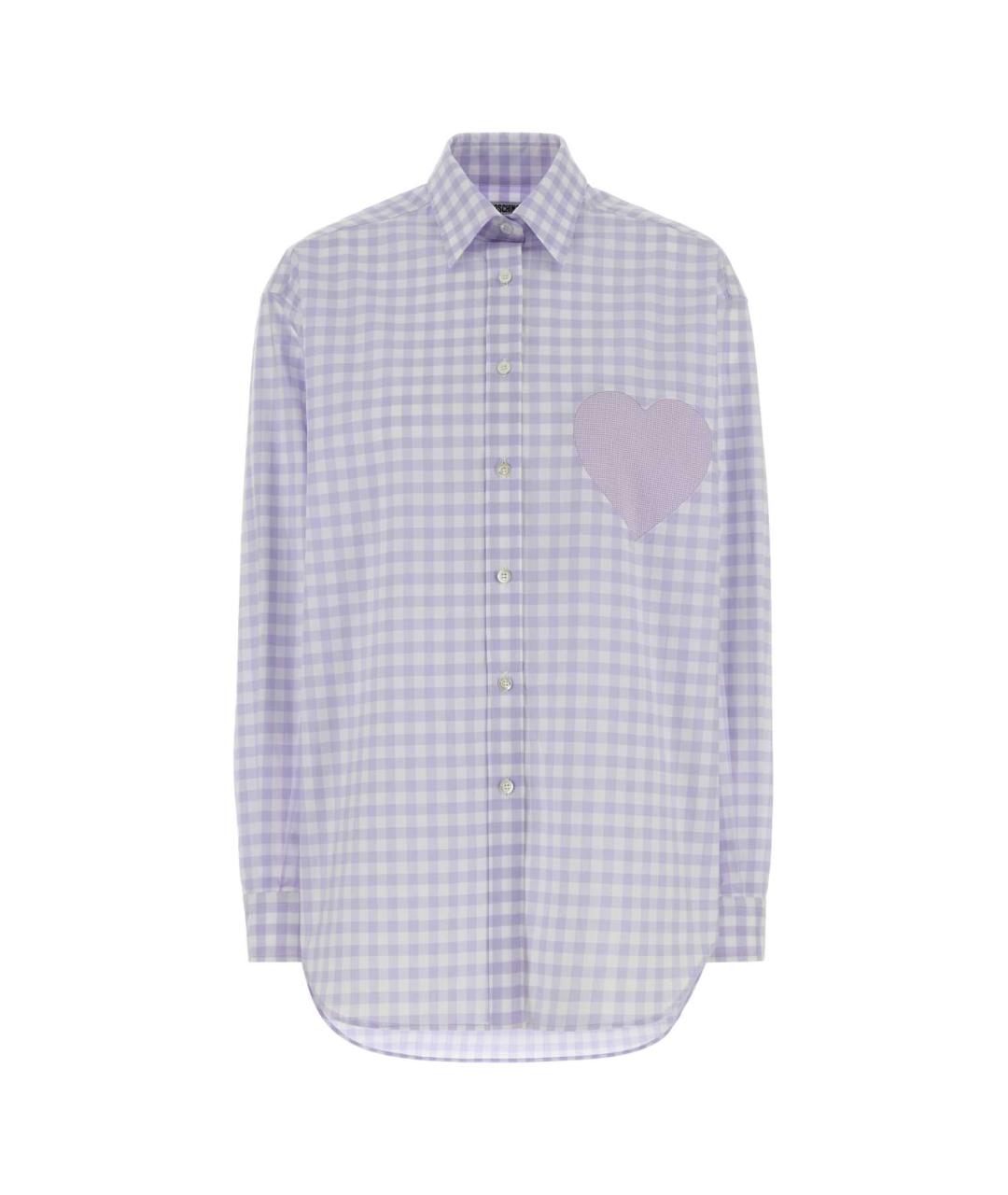 MOSCHINO Мульти хлопковая рубашка, фото 1