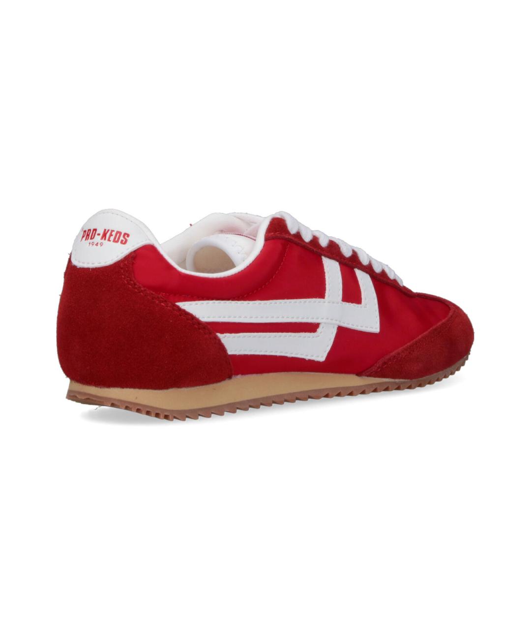 PRO-KEDS Красные текстильные кроссовки, фото 4