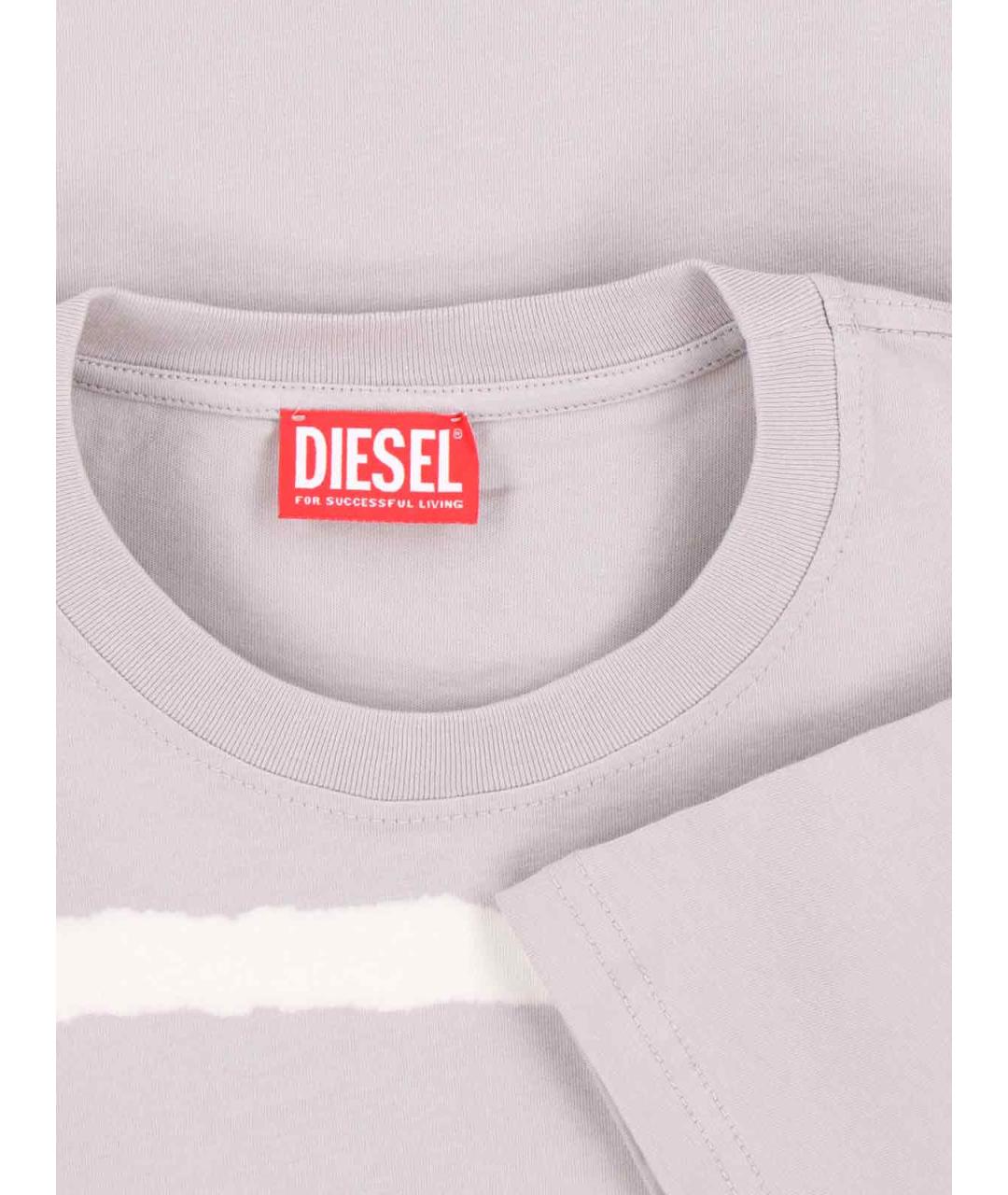 DIESEL Хлопковая футболка, фото 3
