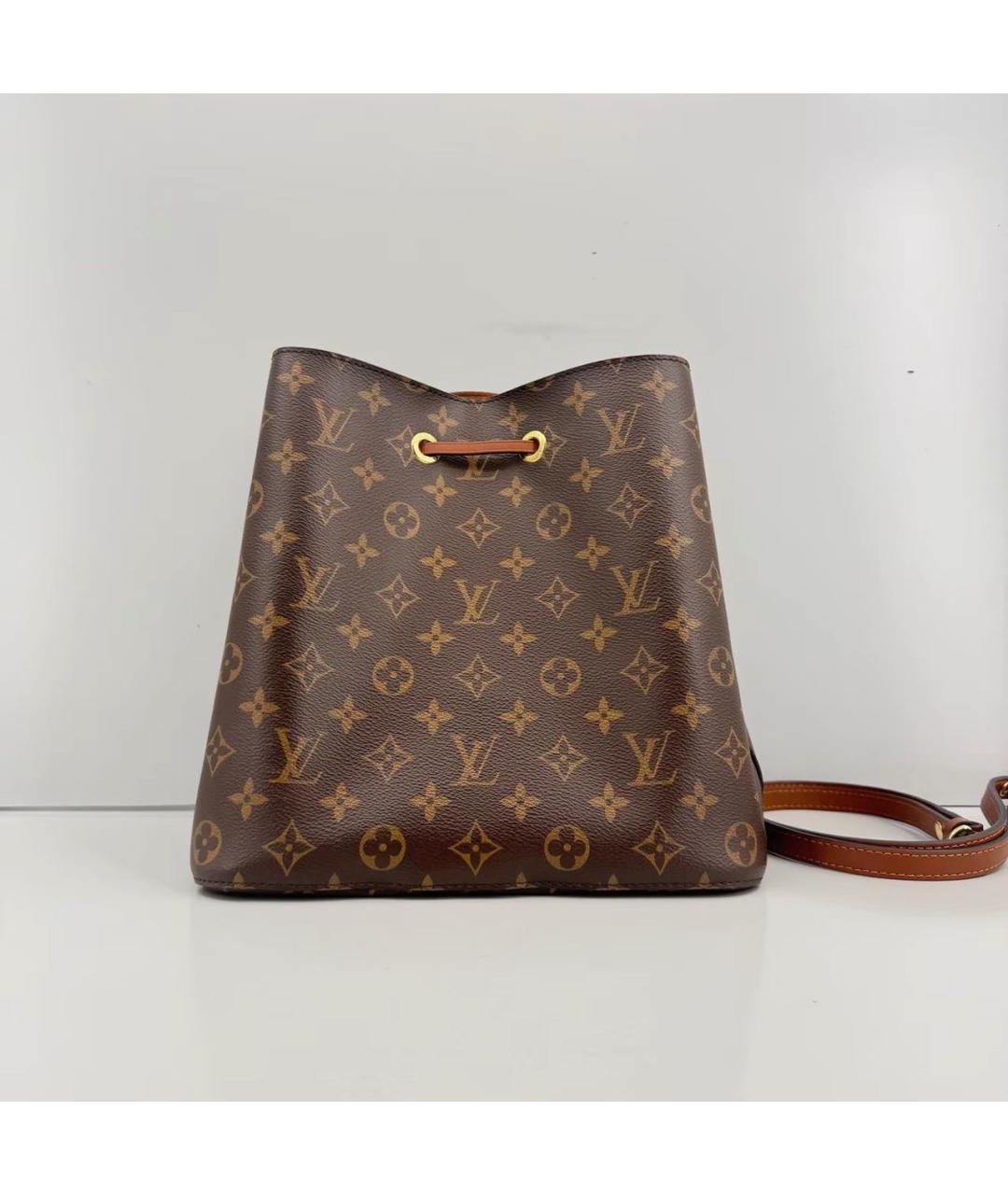 LOUIS VUITTON Коричневая сумка через плечо, фото 2