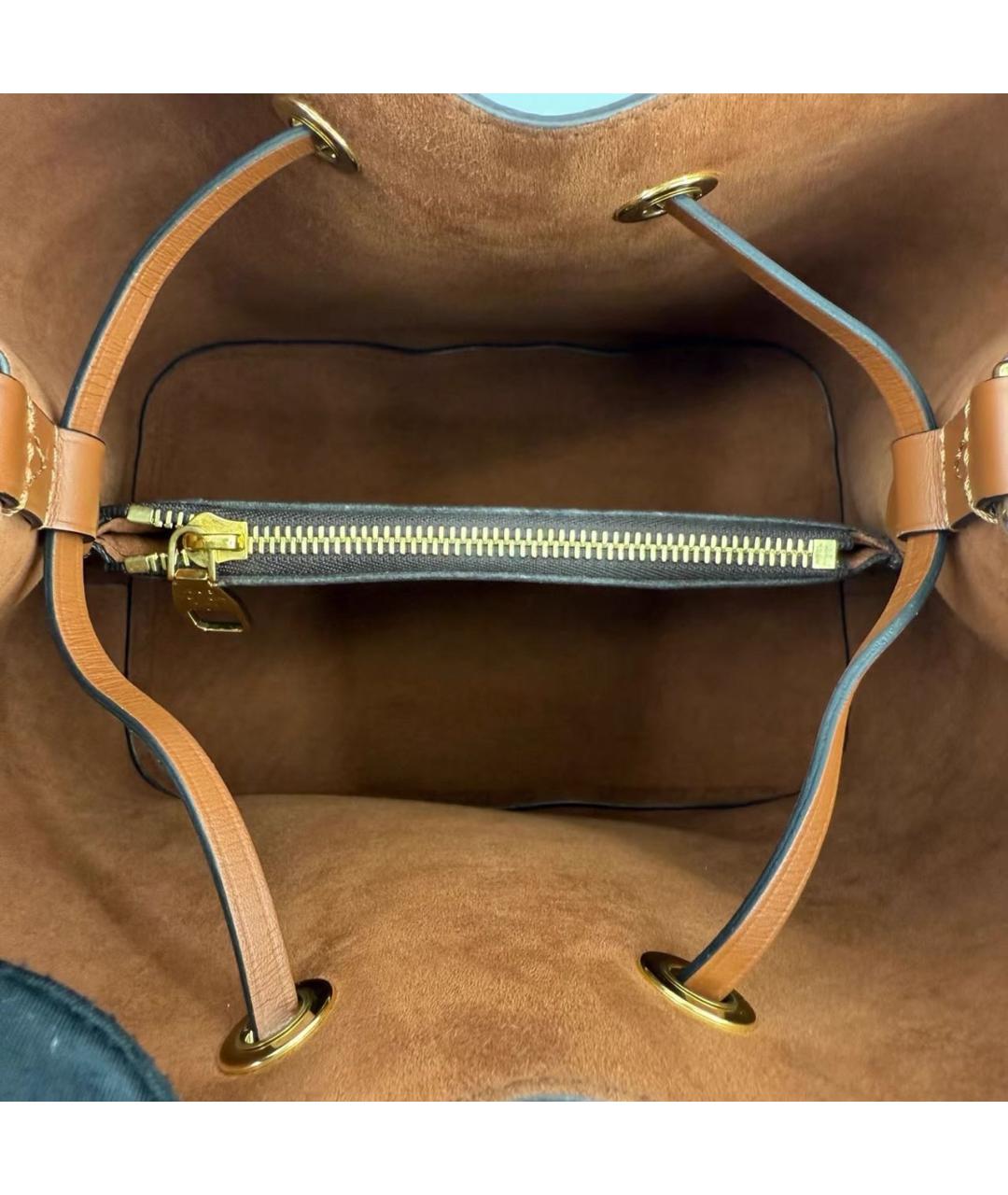 LOUIS VUITTON Коричневая сумка через плечо, фото 8