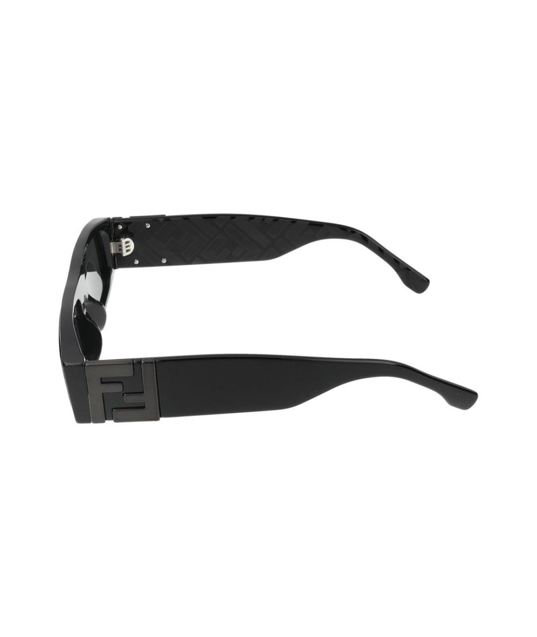 FENDI Черные солнцезащитные очки, фото 3