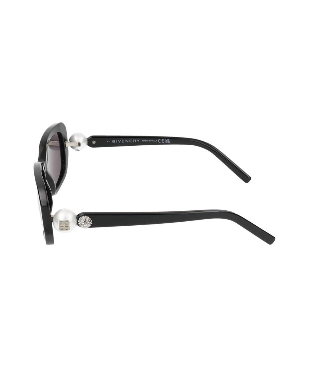 GIVENCHY Черные пластиковые солнцезащитные очки, фото 3