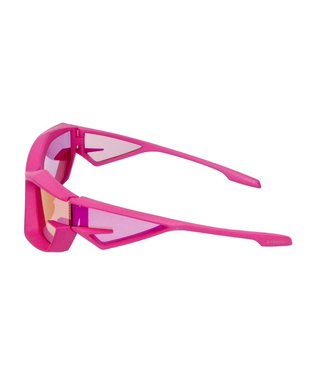 GIVENCHY Фуксия пластиковые солнцезащитные очки, фото 3