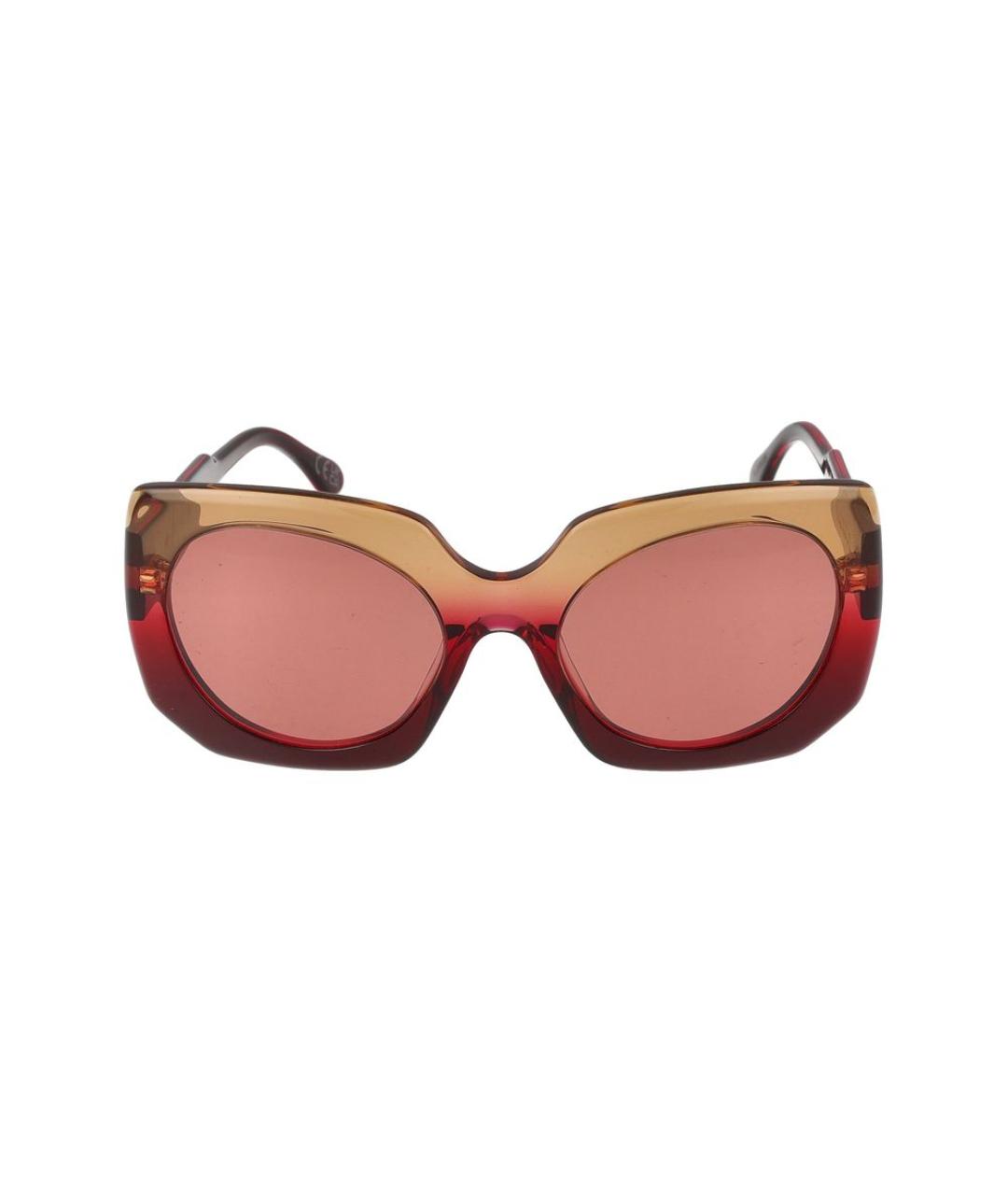 MARNI Красные солнцезащитные очки, фото 2